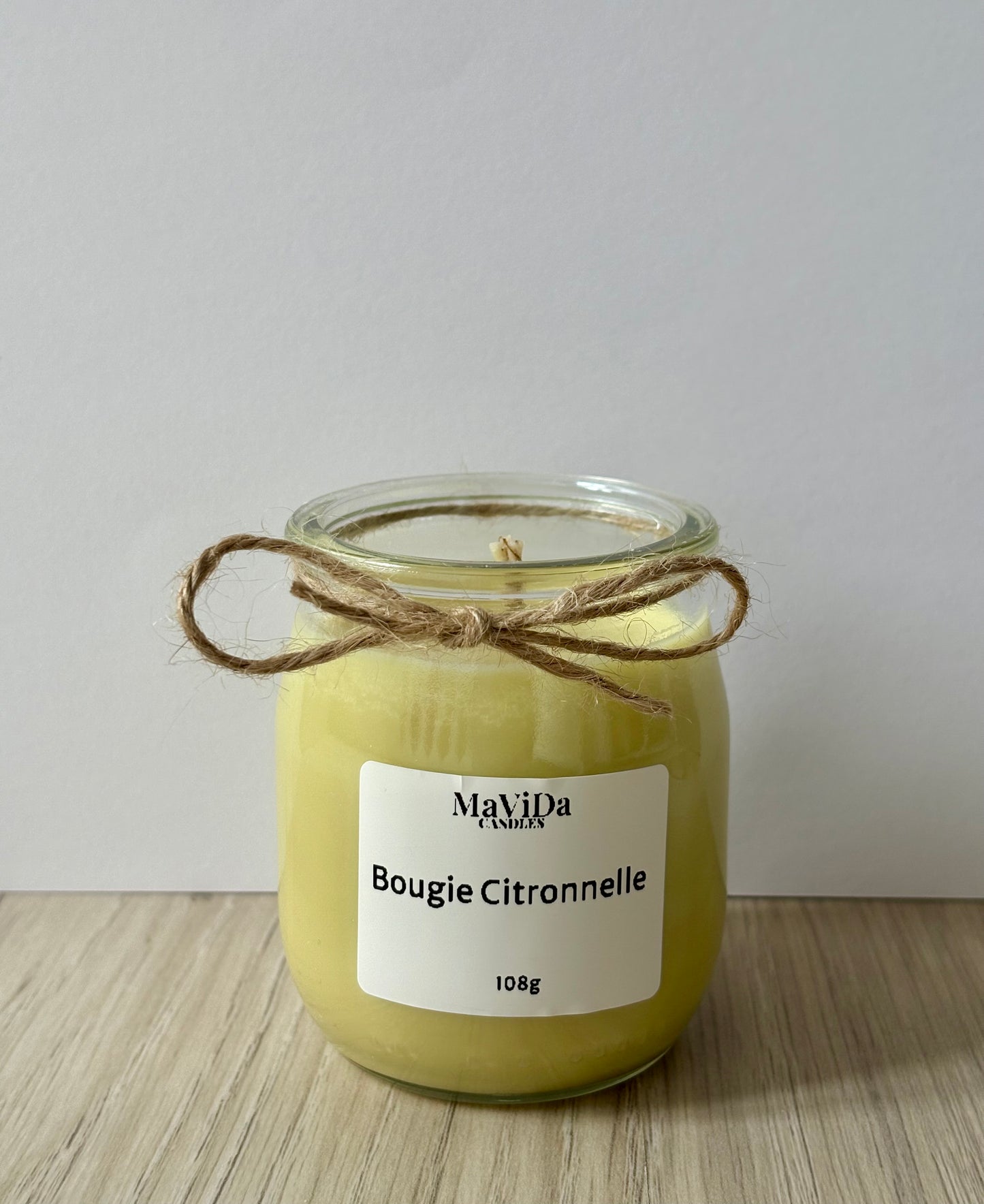 Bougie Anti Moustique - Citronnelle | 108g