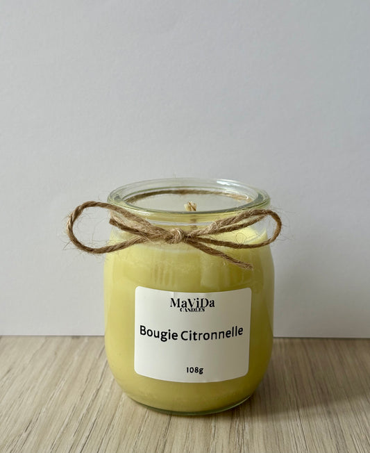 Bougie Anti Moustique - Citronnelle | 108g