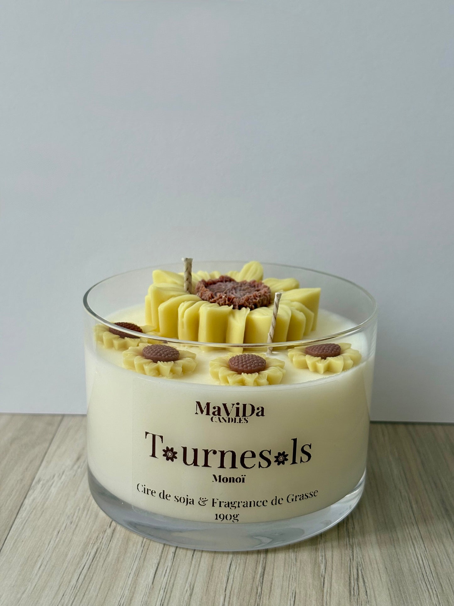 Bougie TOURNESOLS - Monoï | 190g